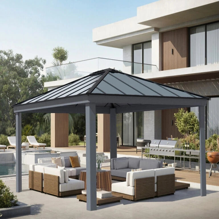 Pavillon Dallas – Gris anthracite