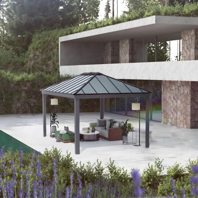 Pavillon Dallas - Gris anthracite