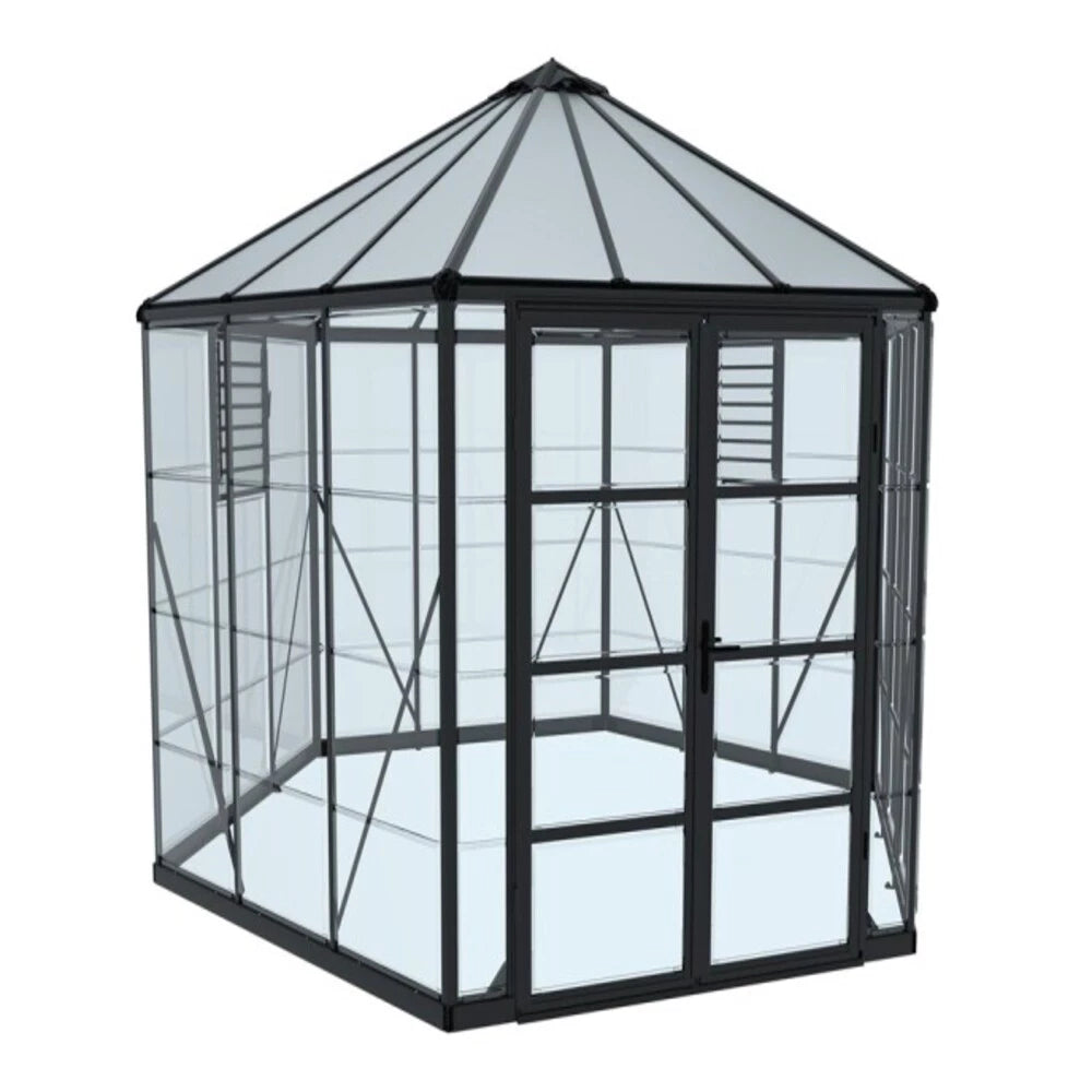 Serre Oasis hexagonale 8,6 m²