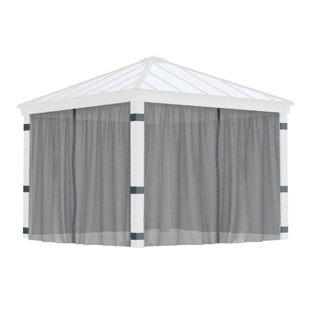 Moustiquaire (4 pièces) pour Dallas 4.2 x 4.2 m