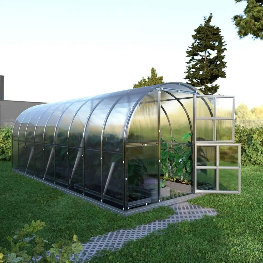 Serre KLASIKA cintrée 3 x 6 m (18 m2)