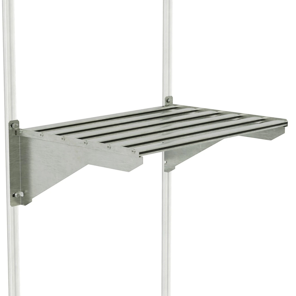 Kit d’étagère robuste – Étagère murale en aluminium pour serre