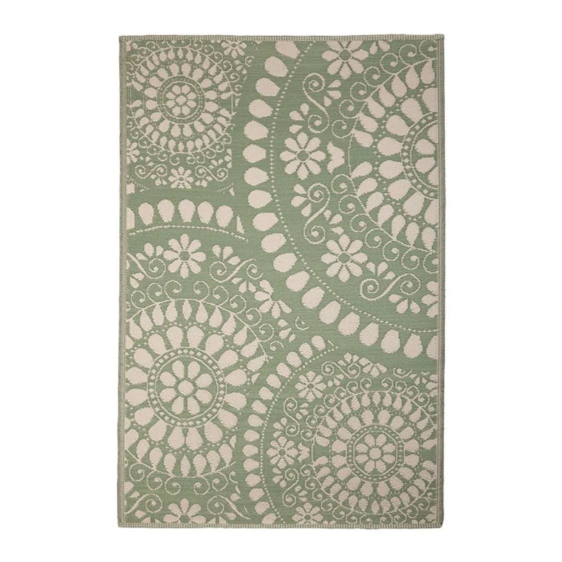 Tapis de jardin à motifs de cercles S