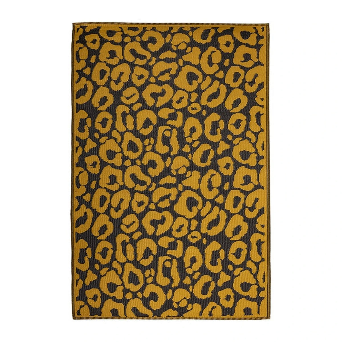 Tapis de jardin à motif léopard L